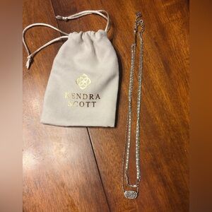 Kendra Scott Silver Chain Necklace